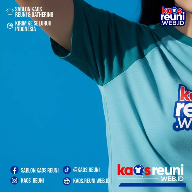 Biru Tosca   Turkis Muda   Warna Kain Kaos Reuni Gathering (22)