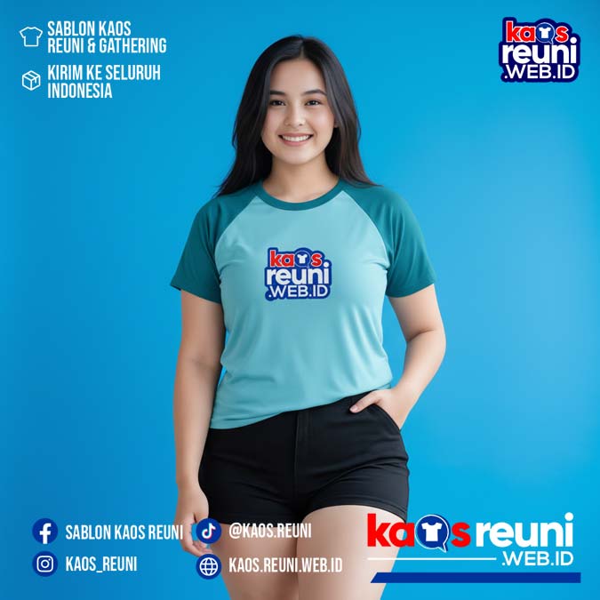 Biru Tosca   Turkis Muda   Warna Kain Kaos Reuni Gathering (5)