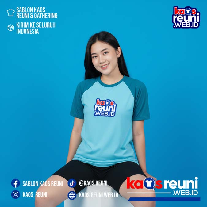 Biru Tosca   Turkis Muda   Warna Kain Kaos Reuni Gathering (7)