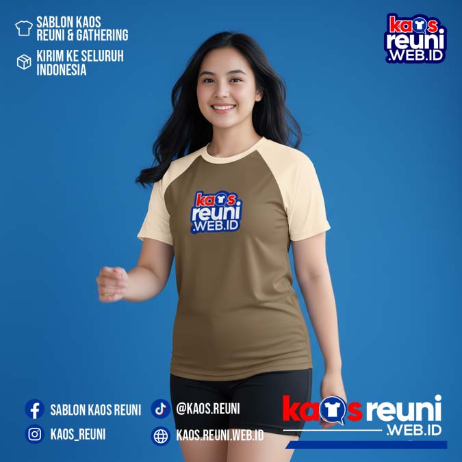 Dark Olive   Cream   Warna Kain Kaos Reuni Gathering (5)