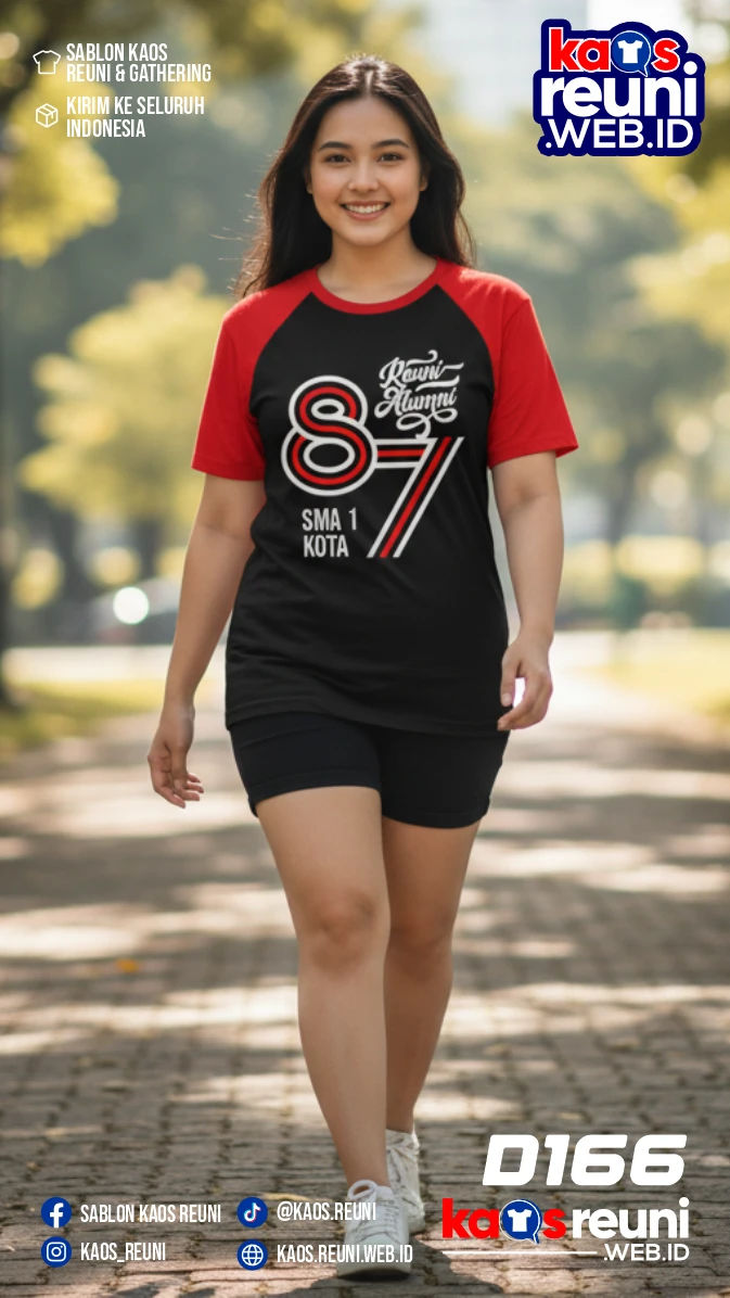 Desain Kaos Reuni 1987 (2)