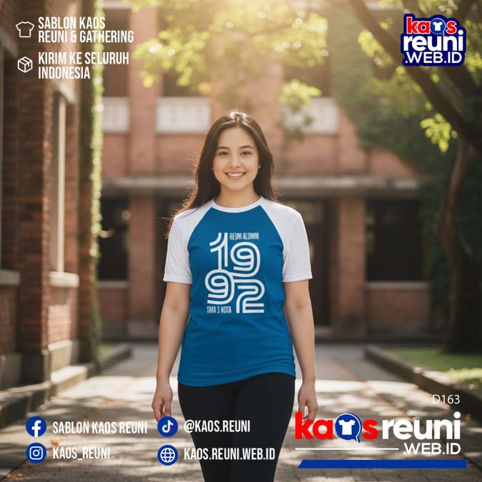Desain Kaos Reuni 1992 (1)
