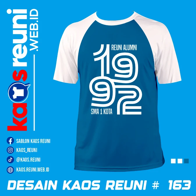 Desain Kaos Reuni 1992 (1)