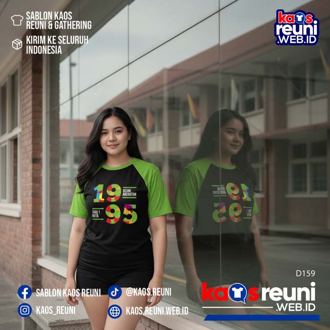 Desain Kaos Reuni 1995 (2)
