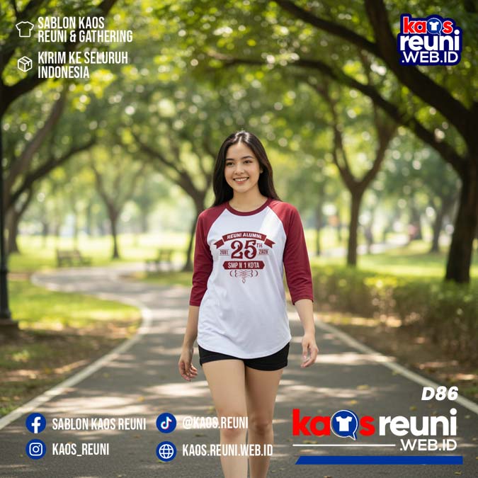 Desain Kaos Reuni 25 Tahun (2)