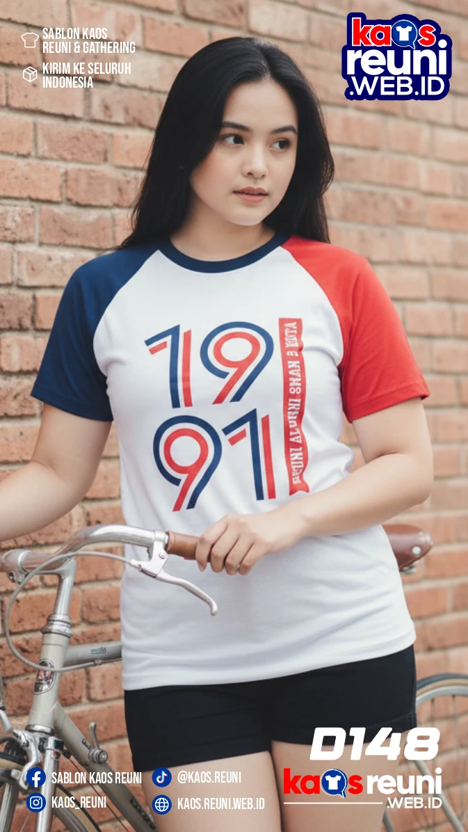 Desain Kaos Reuni Alumni Angkatan 1991 (2)