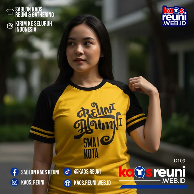 Desain Kaos Reuni Alumni Typography Kuning (5)