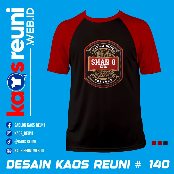 Desain Kaos Reuni Gold Vintage (1)