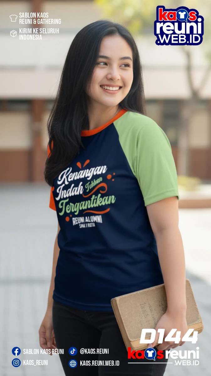 Desain Kaos Reuni Kenangan Indah (3)
