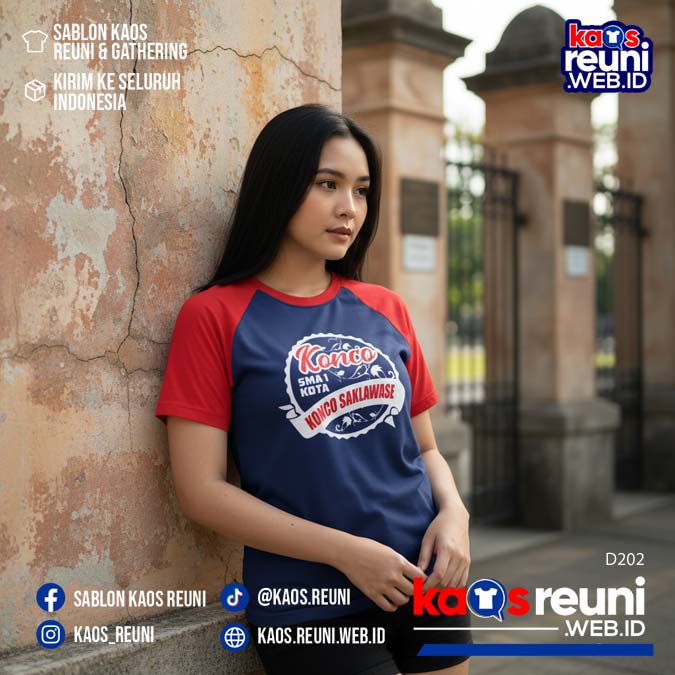 Desain Kaos Reuni Konco Saklawase (2)