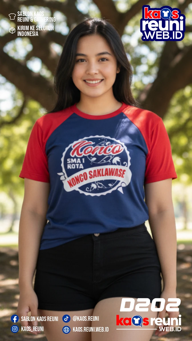 Desain Kaos Reuni Konco Saklawase (4)