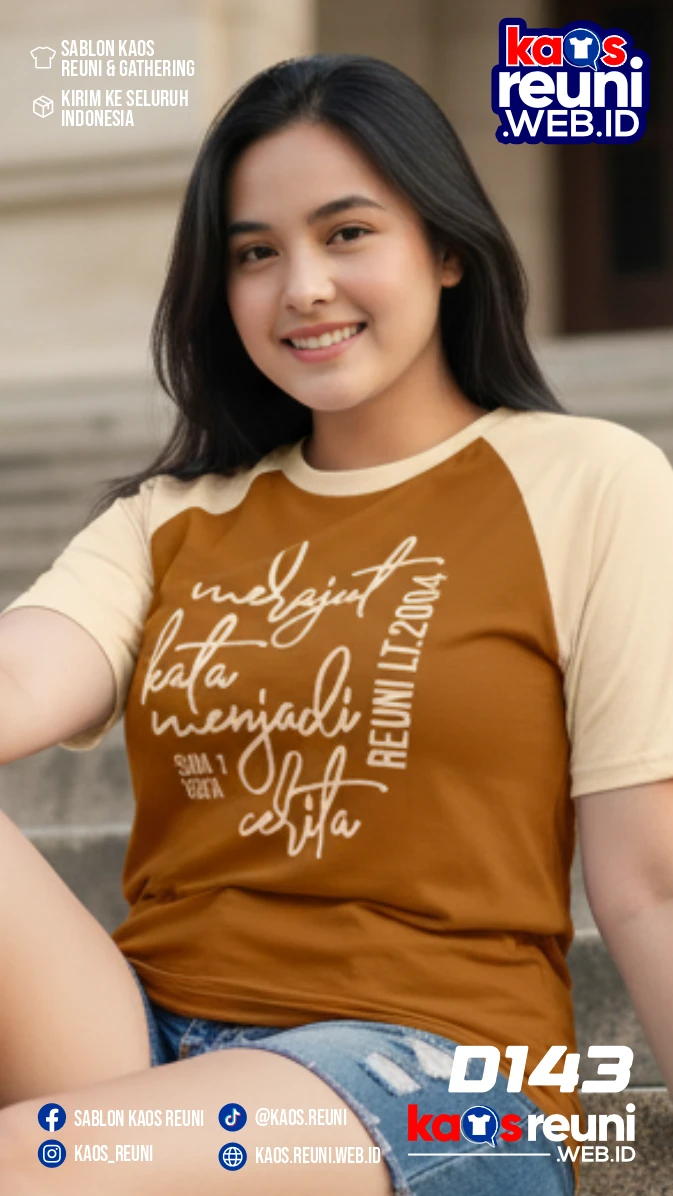 Desain Kaos Reuni Merajut Kata Menjadi Cerita (3)