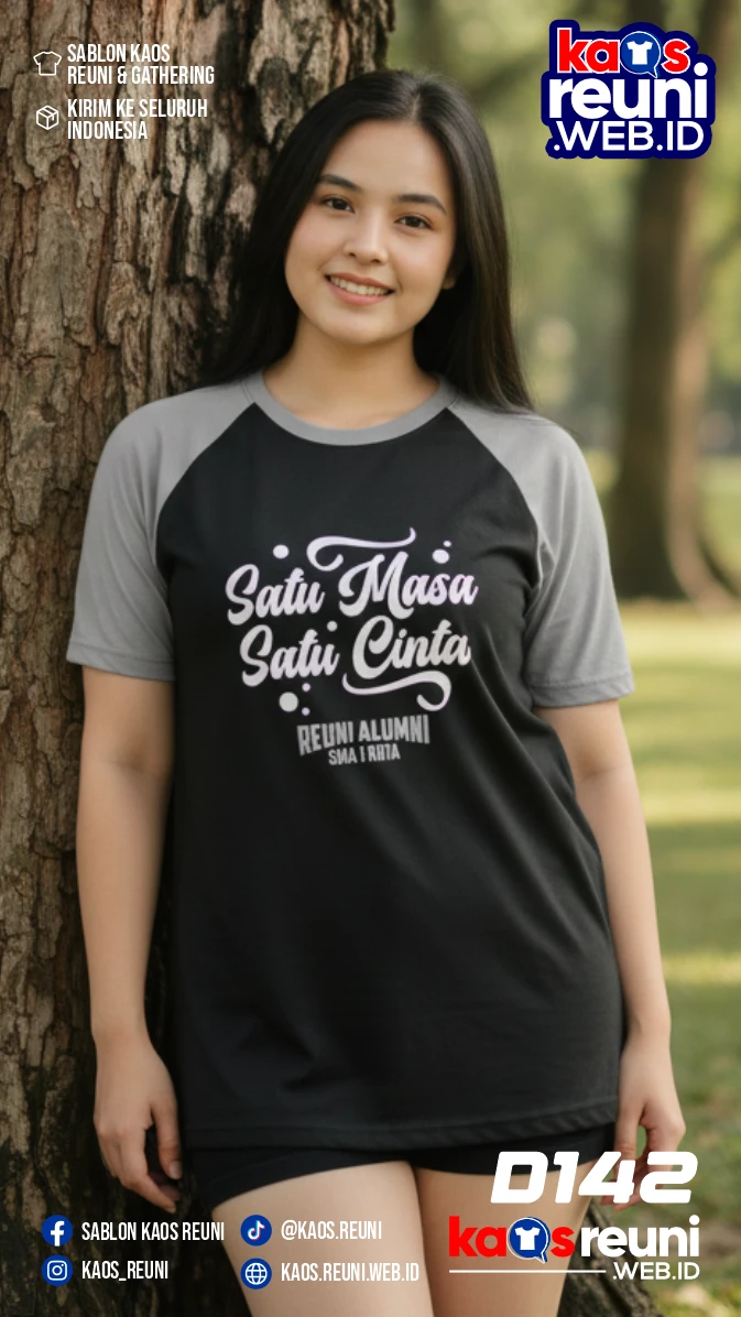 Desain Kaos Reuni Satu Masa Satu Cinta (4)