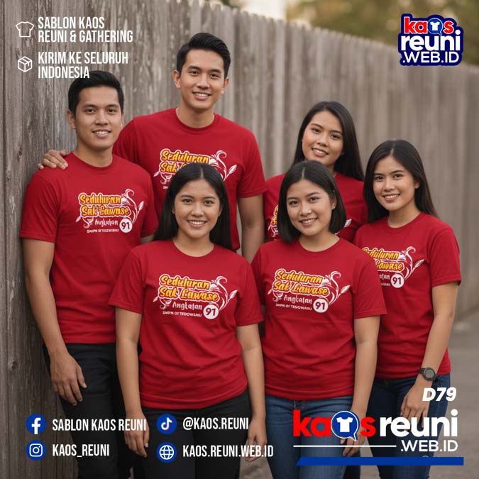 Desain Kaos Reuni Seduluran Saklawase (24)