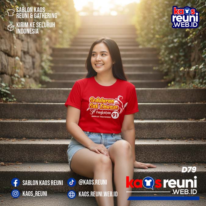 Desain Kaos Reuni Seduluran Saklawase (3)
