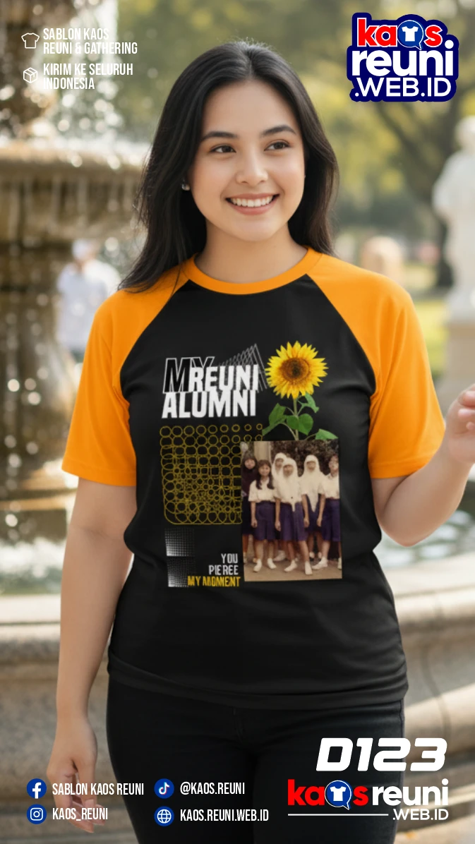 Desain Kaos Reuni StreetWear Orange (3)