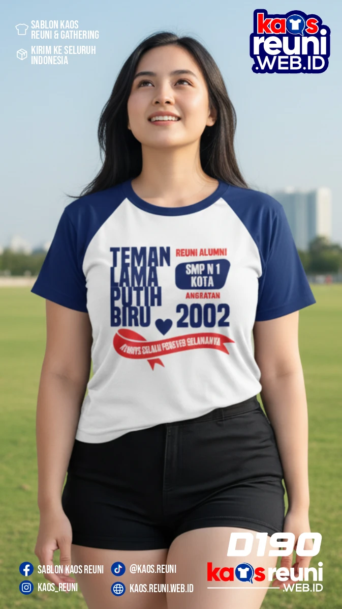 Desain Kaos Reuni Teman Lama Putih Biru (3)