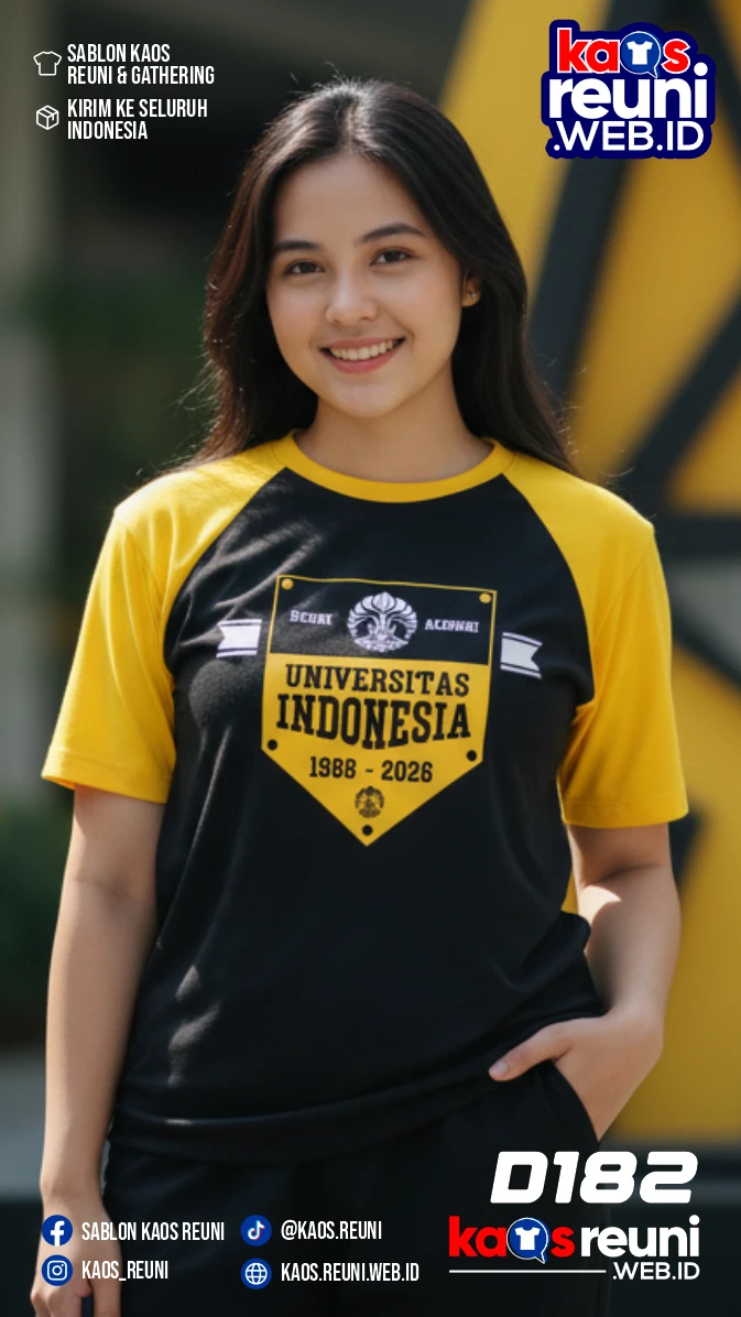Codesign : 182 | Desain Kaos Reuni UI 1988-2026