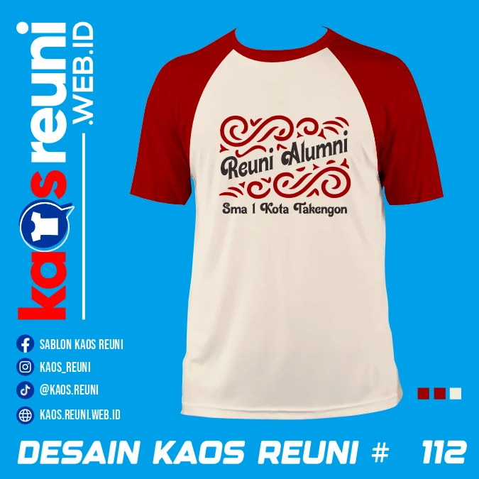 Desain Kaos Reuni Vector Ornament (1)