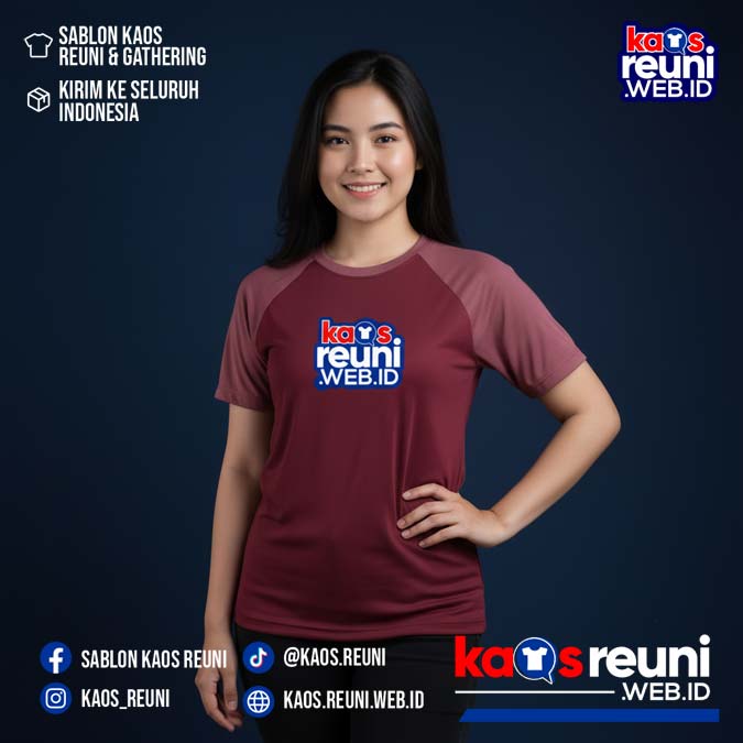 Kaos Reuni Burgundy   Plum (14)