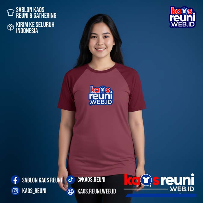 Kaos Reuni Burgundy   Plum (18)