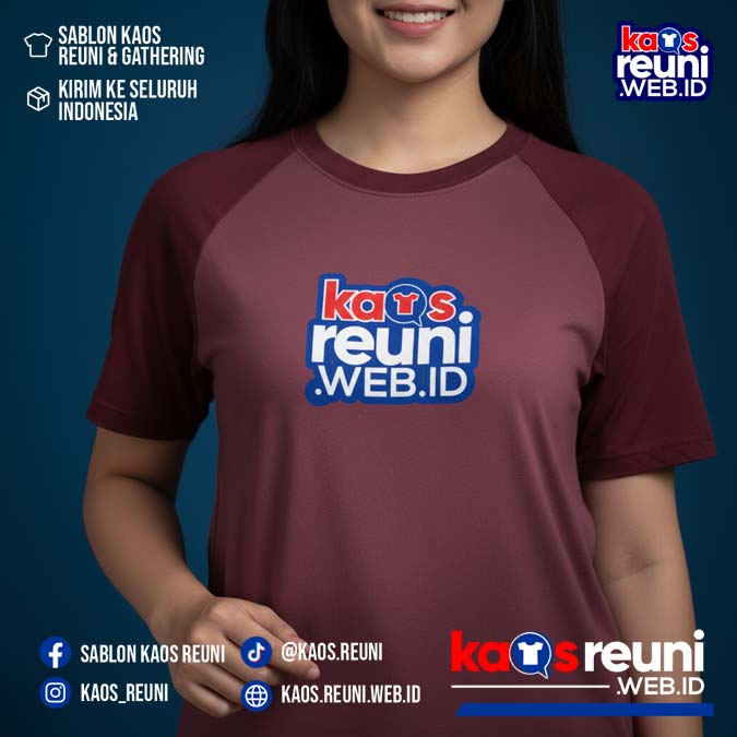 Kaos Reuni Burgundy   Plum (19)