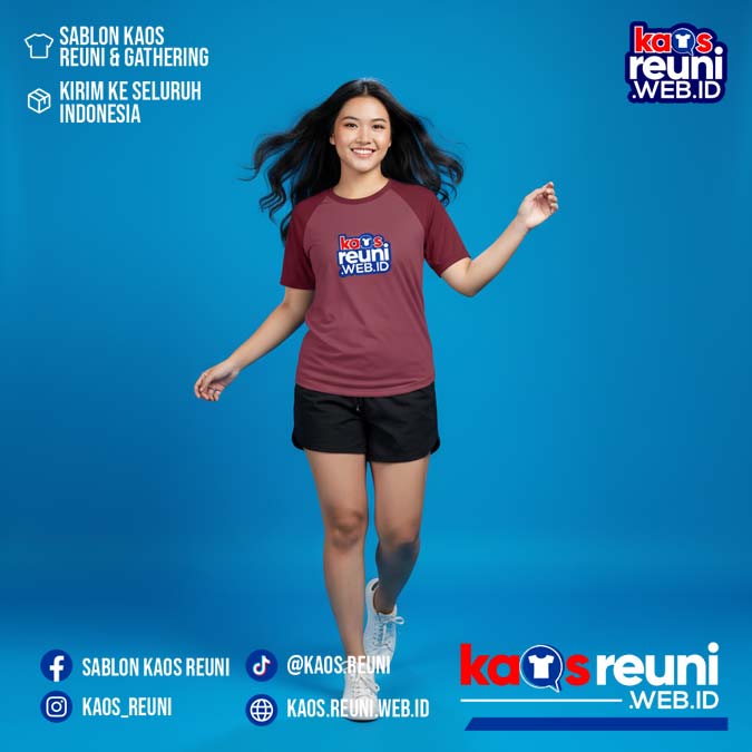 Kaos Reuni Burgundy   Plum (20)