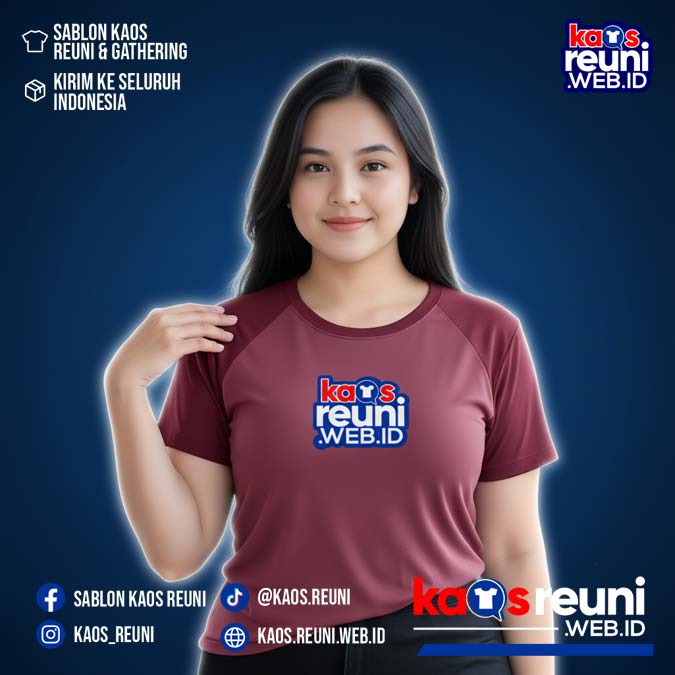 Kaos Reuni Burgundy   Plum (21)