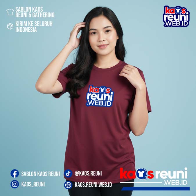 Kaos Reuni Burgundy   Plum (5)