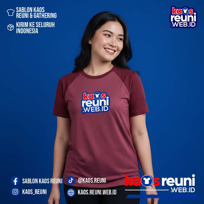 Kaos Reuni Burgundy   Plum (8)