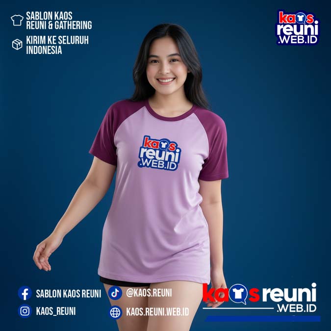 Magenta   Lilac   Warna Kain Kaos Reuni Gathering (10)