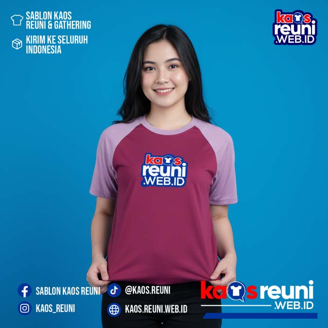 Magenta   Lilac   Warna Kain Kaos Reuni Gathering (22)