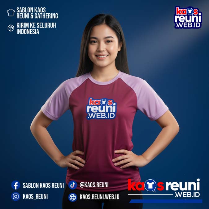 Magenta   Lilac   Warna Kain Kaos Reuni Gathering (3)