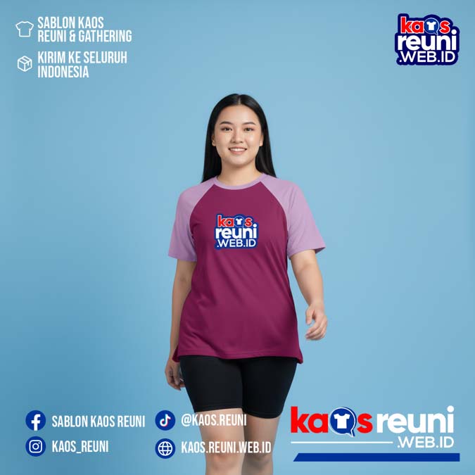 Magenta   Lilac   Warna Kain Kaos Reuni Gathering (4)