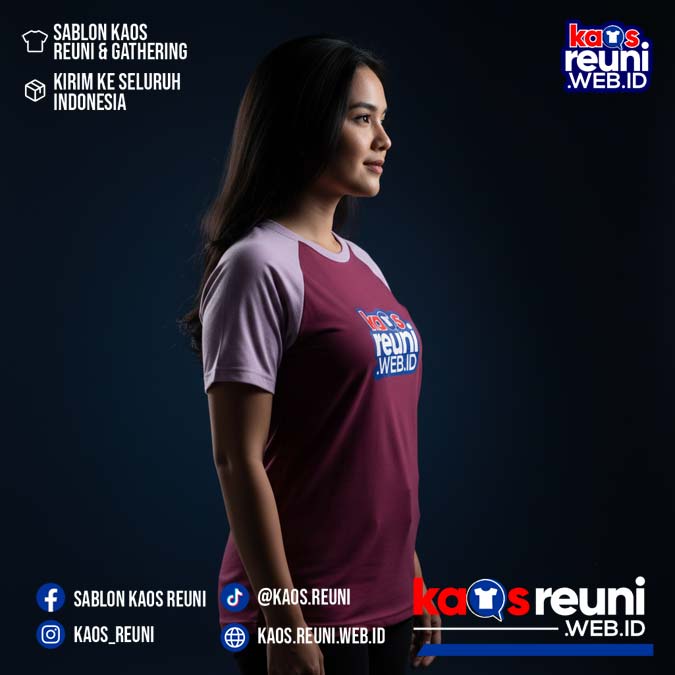 Magenta   Lilac   Warna Kain Kaos Reuni Gathering (5)