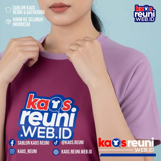Magenta   Lilac   Warna Kain Kaos Reuni Gathering (7)