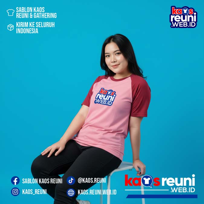 Maroon   Salem Warna Kain Kaos Reuni (17)