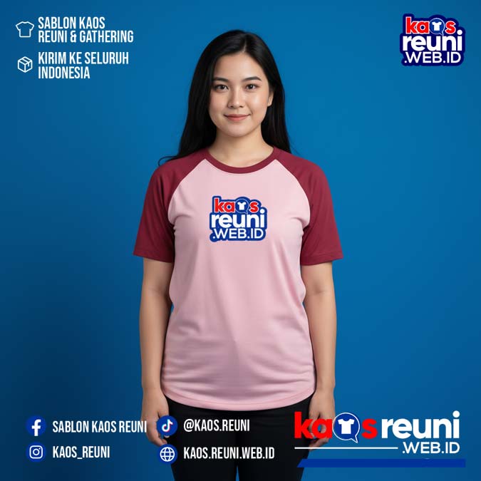 Maroon   Salem Warna Kain Kaos Reuni (22)