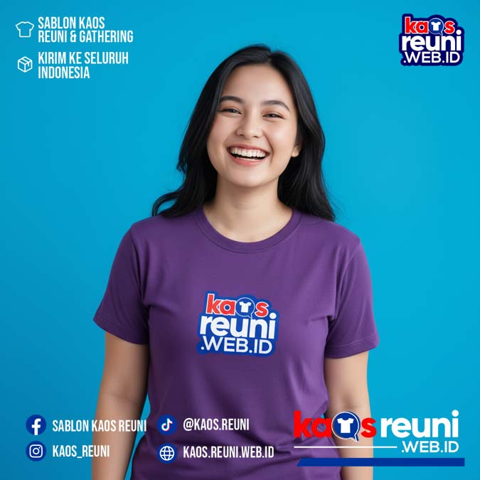 Royal Purple   Ungu Tua   Warna Kain Kaos Reuni Gathering (17)