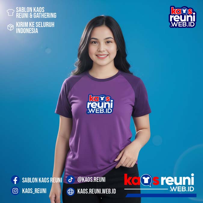Royal Purple   Ungu Tua   Warna Kain Kaos Reuni Gathering (21)