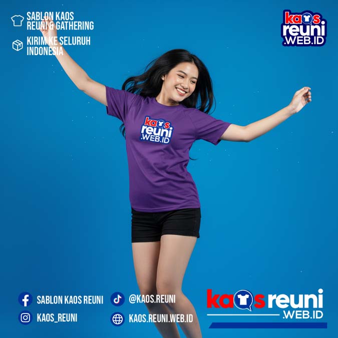 Royal Purple   Ungu Tua   Warna Kain Kaos Reuni Gathering (3)