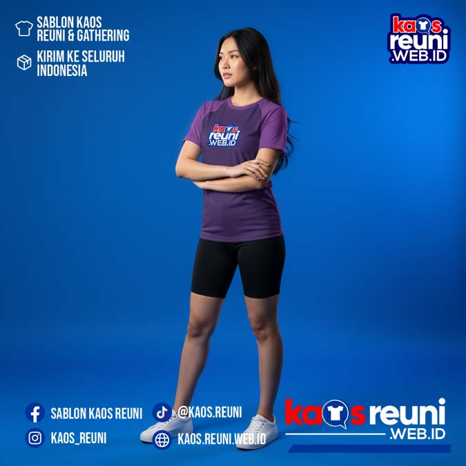 Royal Purple   Ungu Tua   Warna Kain Kaos Reuni Gathering (4)