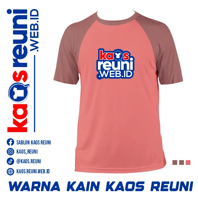 Salmon Red   Dusty Rose   Warna Kain Kaos Reuni Gathering (1)