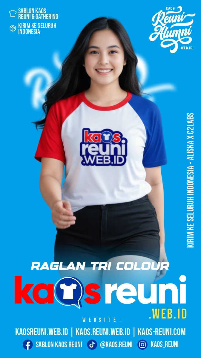 Tri Colour Raglan Reuni Model Type Custom (2)