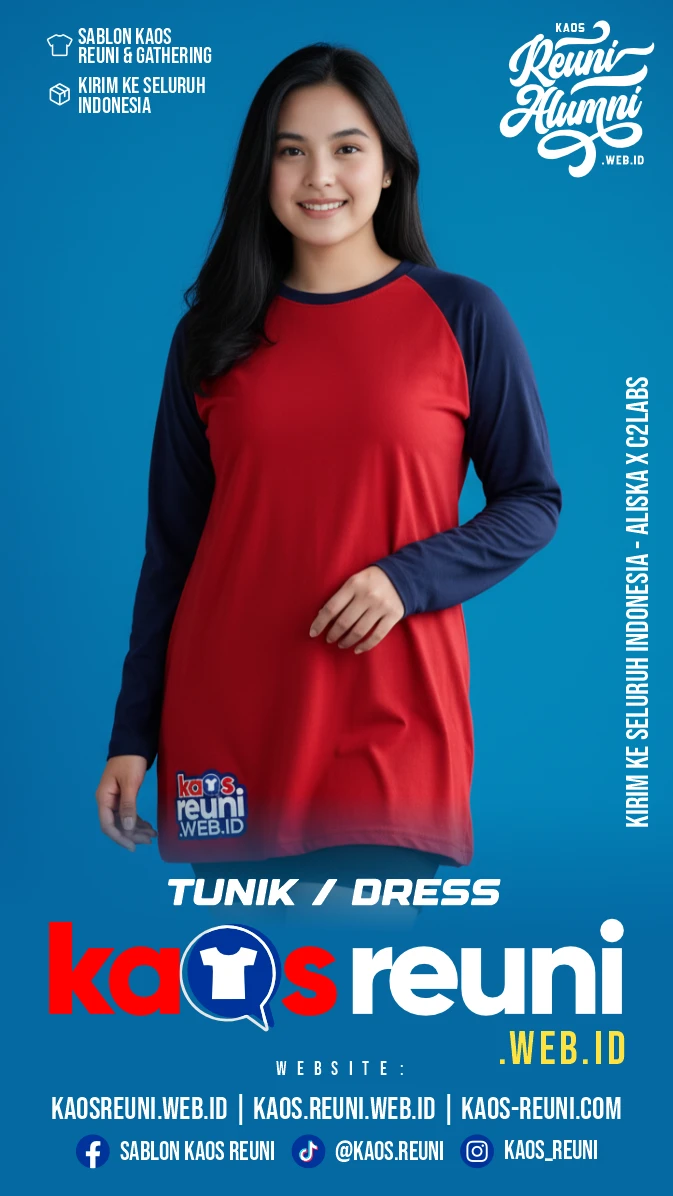 Tunik Dress Reuni – Model Type Custom