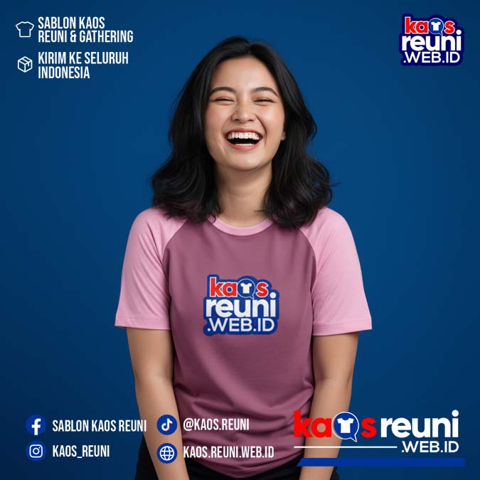 Vintage Violet   Pink   Warna Kain Kaos Reuni Gathering (19)