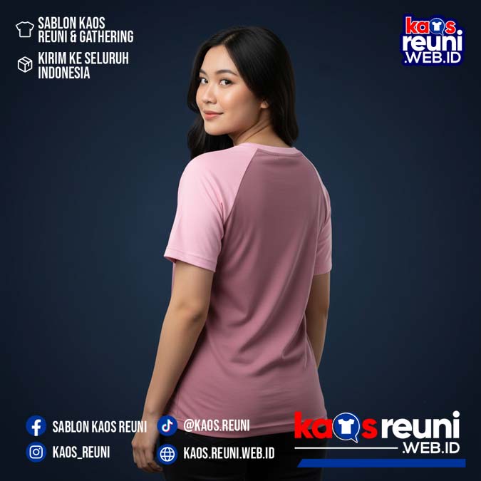 Vintage Violet   Pink   Warna Kain Kaos Reuni Gathering (22)