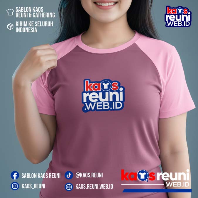 Vintage Violet   Pink   Warna Kain Kaos Reuni Gathering (5)
