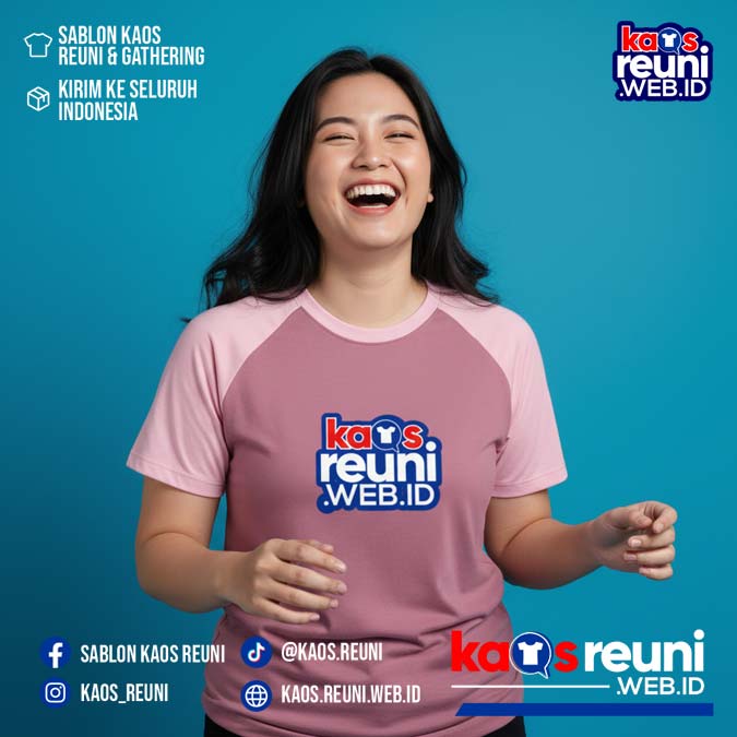 Vintage Violet   Pink   Warna Kain Kaos Reuni Gathering (6)