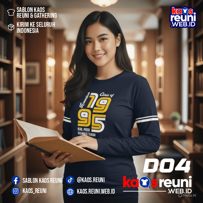 Desain Kaos Reuni Alumni Angkatan – NAVY